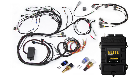 Elite 2500 + Terminated wiring kit for Nissan RB Twin Cam with dual camshaft with series 2 ignition sub-plug (late)