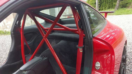 Bolt-in Half Roll Cage Porsche 996 997 Black