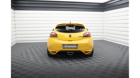 Splitter Renault Megane III RS Tył Boczne Gloss Black