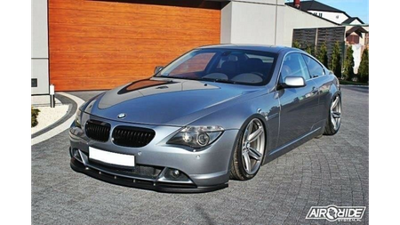 Splitter BMW 6 E63 E64 przód v.1 Gloss Black