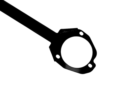 Front upper strut bar Mitsubishi Colt CJ0 Black