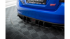 Diffuser Subaru WRX STI Rear Street Pro Black-Red