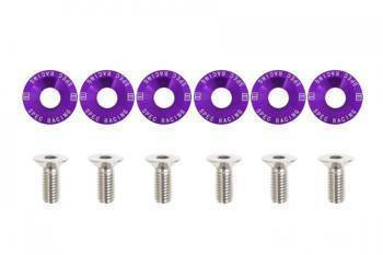 Decorative screws M8x1.25 15mm D1 Purple