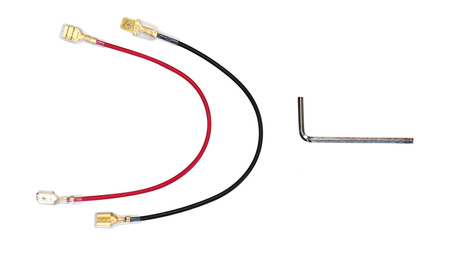 Kierownica SLIDE 350mm offset:20mm Zamsz Silver