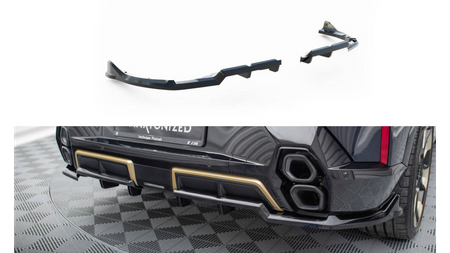 Splitter BMW XM G09 Rear Central with Diffuser