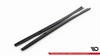 Diffuser Mercedes-Benz B W246 Facelift Side Skirts Gloss Black