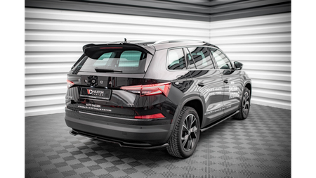 Przedłużenie Spoilera Skoda Kodiaq I Facelift Gloss Black