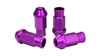 Wheel lug nuts JBR 50mm M12 x1,5 Purple