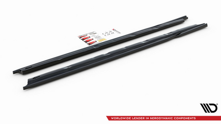 Diffuser Audi A3 8V Side Skirts Gloss Black