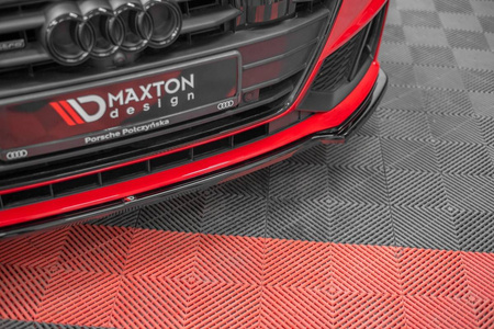Splitter Audi A7 C8 S-Line Front v.1 Gloss Black