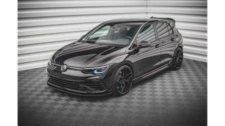 Splitter Volkswagen Golf 8 R Front Pro Black