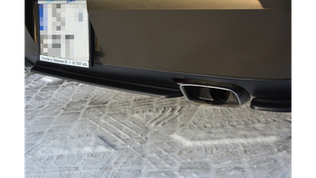 Splitter Dodge Challenger III SRT8 Rear Central without Diffuser Gloss Black