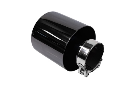 Exhaust Tip 127mm enter 76mm Gloss Black