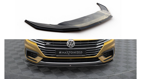 Splitter Volkswagen Arteon R-Line Front v.1 Gloss Black