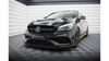 Splitter Mercedes-Benz CLA 45 Aero C117 Facelift Front Pro + flaps Black