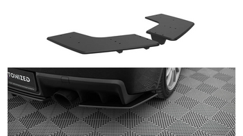 Splitter Mitsubishi Lancer EVO X Rear Side Street Pro Black