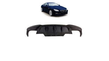 Diffuser BMW 6 F13 F12 F06 Rear Matt Black