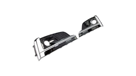 Fog Light Covers Audi A5 F5 Silver