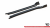 Diffuser Porsche 911 Carrera Aero Carrera GTS 992 Side Skirts v.2 Gloss Black
