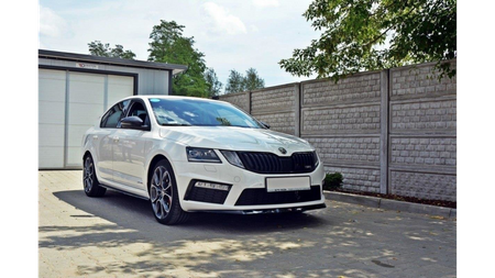 Splitter Skoda Octavia III RS przód v.2 Gloss Black