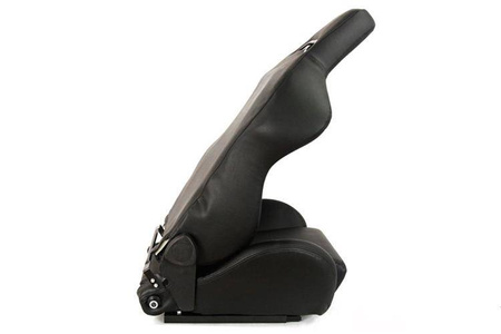 Racing seat DRAGO PVC Black