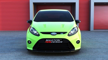 Splitter Ford Fiesta VII Front Bumper RS Look Gloss Black