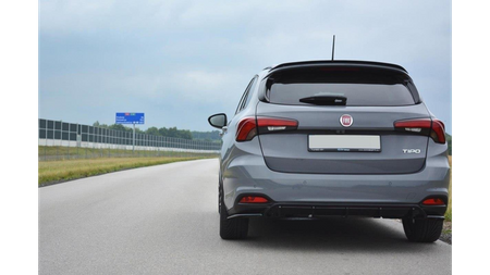 Splitter Fiat Tipo S-Design Tył Boczne Gloss Black