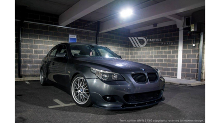 Splitter BMW 5 E60 M-Pack Front Gloss Black