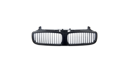 Grill BMW 7 E65 E66 E67 pojedyncze żeberka Matt Black