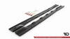 Diffuser Ford C-Max II Side Skirts Gloss Black