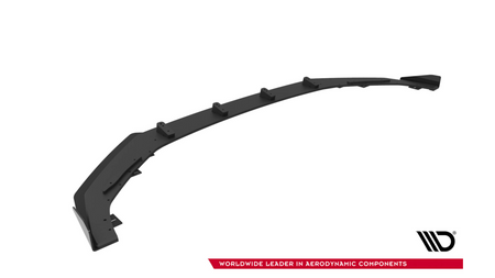 Splitter Audi A5 F5 Facelift Black Przód Street Pro + Gloss Flaps