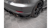 Splitter Audi S3 8V Facelift Tył Boczne Street Pro Black-Red + Gloss Flaps