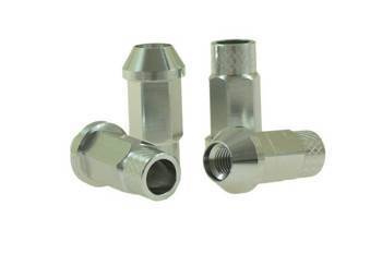 Wheel lug nuts JBR 50mm M12 x1,5 Silver