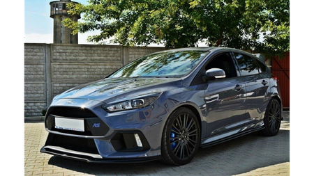 Splitter Ford Focus III RS Front v.4 Gloss Black