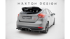 Dyfuzor Ford Focus ST Mk3 Facelift Tył Street Pro Black-Red