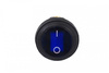 Switch Round ON-OFF 3PIN Blue