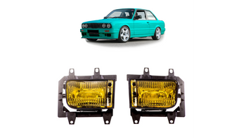 Fog Lights BMW 3 E30 Facelift Yellow
