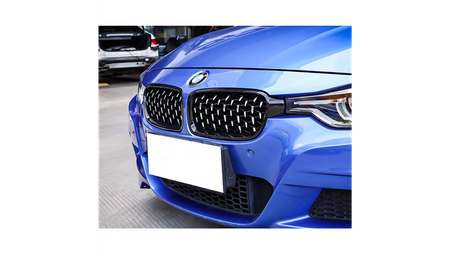 Grill BMW 3 F30 F31 Gloss Black & Chrome