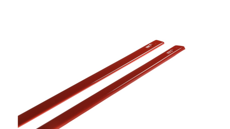 Diffuser Volkswagen Golf 7 Facelift R Side Skirts v.2 Red