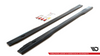 Diffuser Mercedes-Benz GLE 63AMG C292 Side Skirts Gloss Black
