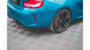 Splitter BMW 2 F87 M-Pack Tył Boczne v.2 Gloss Black