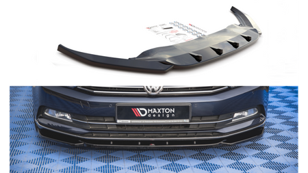 Splitter Volkswagen Passat B8 Front v.1 Gloss Black