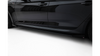 Dokładka Audi RS5 F5 Sportback Progi Street Pro Black-Red + Gloss Flaps
