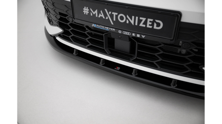 Splitter Volkswagen Golf GTI GTE R-Line Mk8 Facelift Front v.5