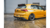 Diffuser Volkswagen Golf 8 Rear Valance R32 Look Gloss Black