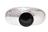 Central Chambered Muffler 57mm TurboWorks 304SS 355mm