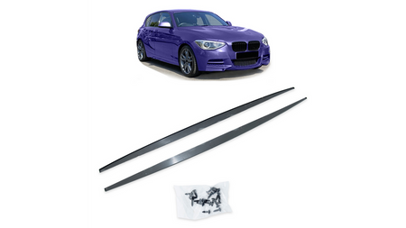 Diffuser BMW 1 F20 F21 Side Skirts Carbon Look