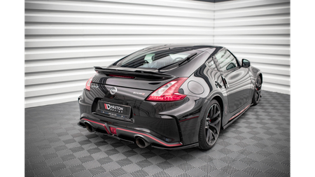 Splitter Nissan 370Z Nismo Facelift Rear Central Gloss Black