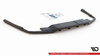Splitter Volvo S60 III R-Design Rear Central with Diffuser Gloss Black