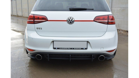 Splitter Volkswagen Golf 7 GTI Rear Side Gloss Black